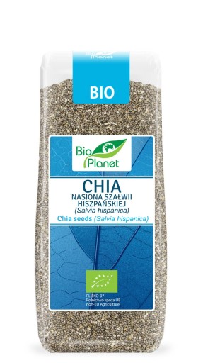 CHIA - SEMIENKA ŠALVIÍ ŠPANIELSKEJ BIO 200 G - BIO PLANÉTA