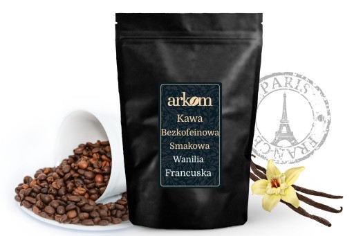 Ochutená káva bez kofeínu Francúzska vanilka 50g