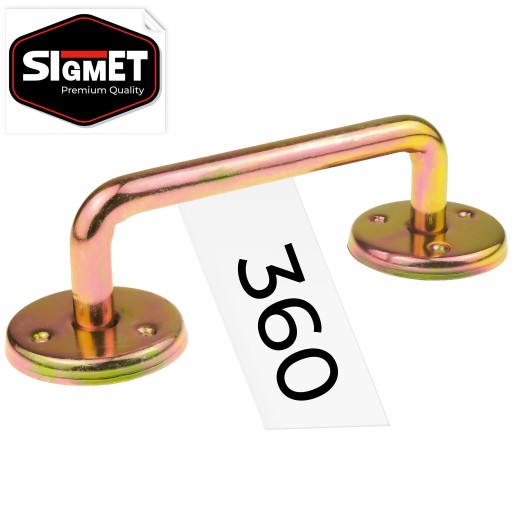 Pozinkovaná kľučka ANTABA 360 mm