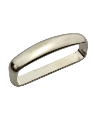 Pútko na opasok 30 mm / 3 cm strieborné