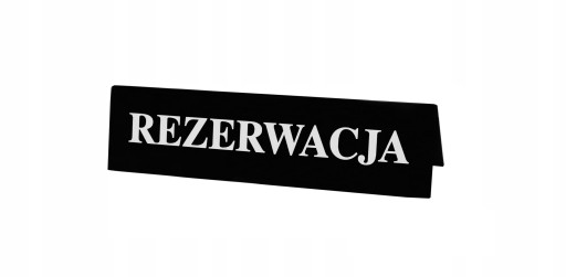 OBOJSTRANNÝ REZERVAČNÝ TANIEK, STOJAN NA STOL