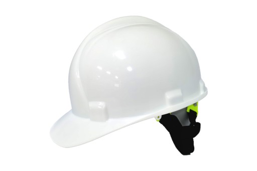 OCHRANNÁ PRILBA KONŠTRUKČNÁ PRACOVNÁ PRILBA BIELA HDPE 53-62 CM