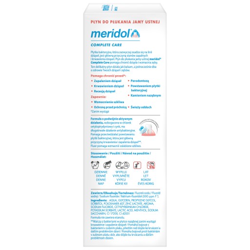 Ústna voda Meridol Complete Care 400 ml