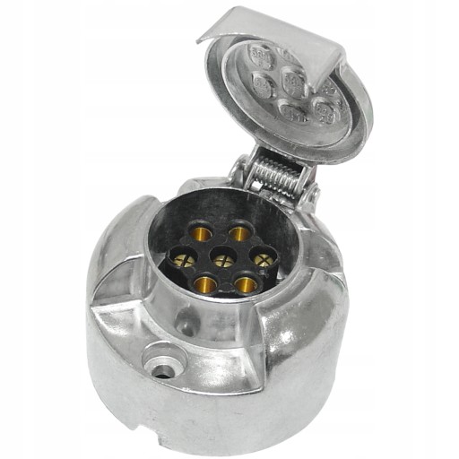 ZÁSUVKA ZÁSUVKA ZÁSUVKA HLINÍKOVÁ 7 PIN 12/24V