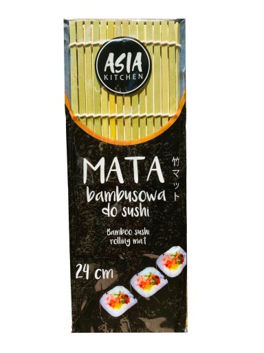 Asia Kitchen Bamboo Sushi Mat 24x24cm Pro