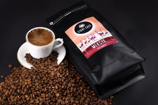 Čerstvo pražené kávové zrná 100% Arabica Mexico 50G pre kávovar na espresso