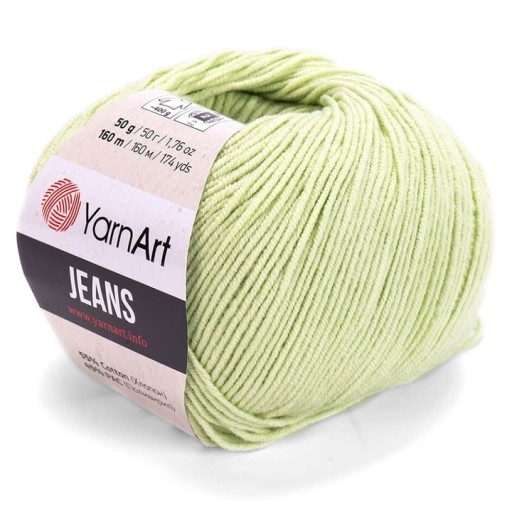 YarnArt Jeans 11 PISTÁCIOVÁ priadza 50g/160m
