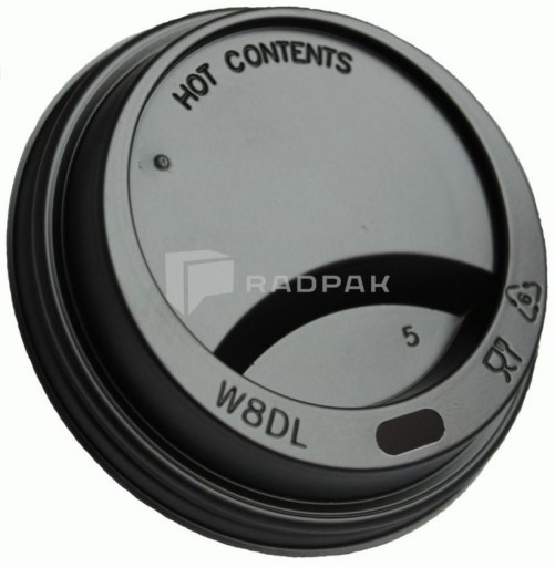ČIERNA VIEČKA NA HRNEK 300/400/500ml (90mm) A100