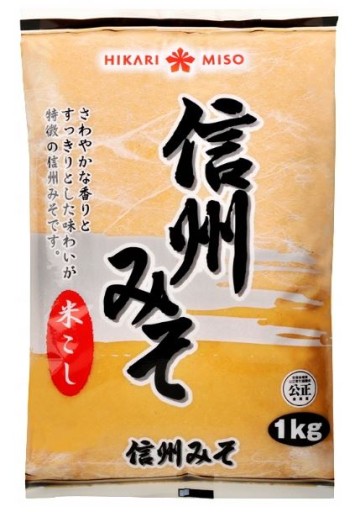 Hikari Light sójová pasta Miso Shinshu Shiro 1kg