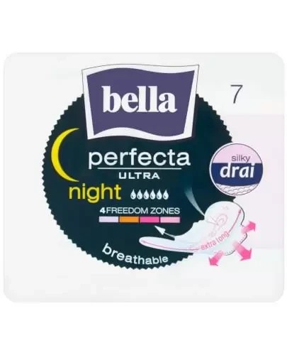 Bella Perfecta Ultra Night ultratenké hygienické vložky 7 kusov