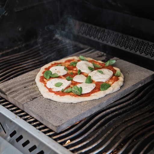 KAMEŇ na grilované pizza steaky, náhodná farba 15x20 3v1
