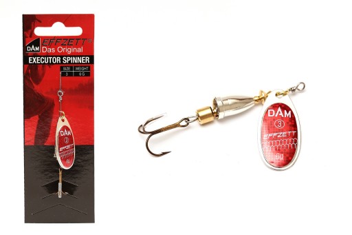 Spinnerbait Dam Effzett Executor 3/6g Reflex Red