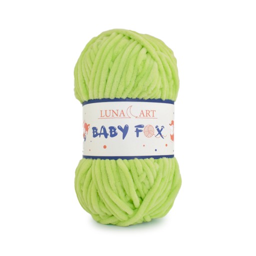 Priadza Luna Art Baby Fox 100-46 svetlozelená