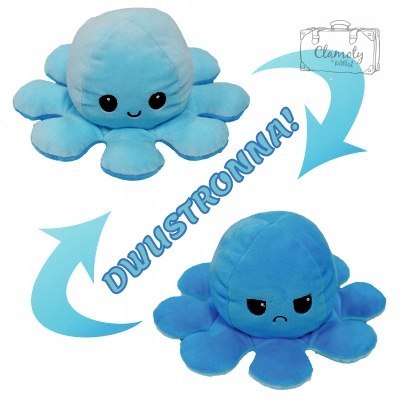 Octopus Plyšová hračka Obojstranný plyšový maskot Octopussy