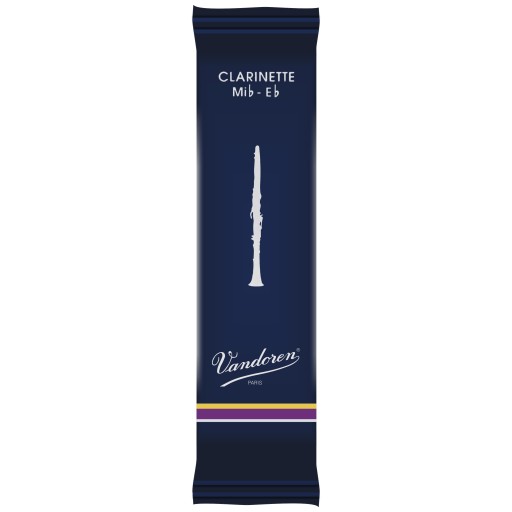 Klarinetový plátok Es Eb 3 Vandoren Classic Blue CR113 1 ks.