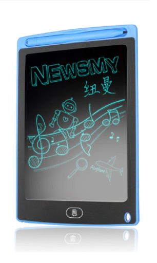 VEĽKÝ GRAFICKÝ TABLET KRESLENIE A PÍSANIE 8,5'' dotykové pero PRE DETI