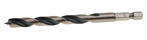 VŔTAČKA DO DREVA VŔTAČKA 8 mm 1/4 stopka PRE SKRUTKOVAČKY BIT