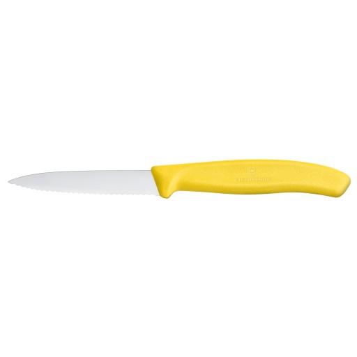 Victorinox 6.7636.L118, nôž na zeleninu, zúbkovaná čepeľ 8 cm, Swiss Classic