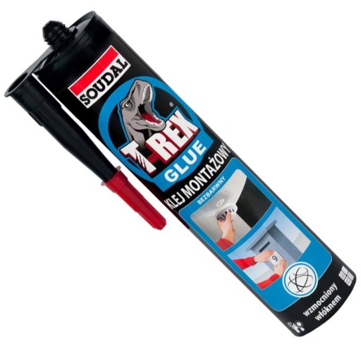 T_REX MONTÁŽNE LEPIDLO ČÍRE SOUDAL 310g
