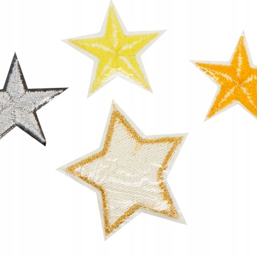 STARS TERMO záplaty nažehľovačky SADA 14 ks