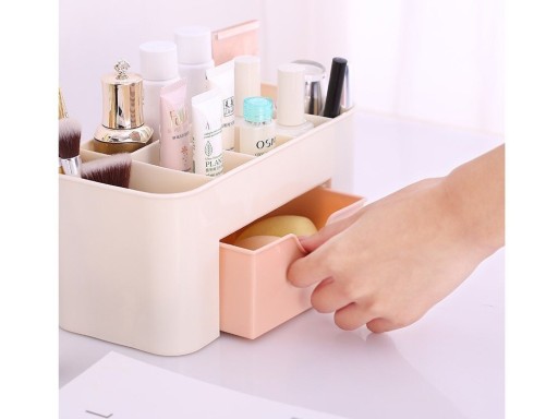 ORGANIZÉR BOX NA KOZMETIKU, ŠPERKY, HODINKY