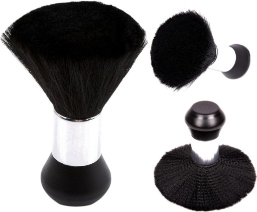 BRUSH Black NECK KADERNÍCKE VLASY Holičské štetiny