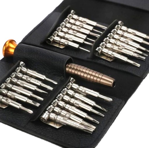 NZ7 PRESNÉ SKRUTKOVAČE TORX 25 v 1 KUFRI