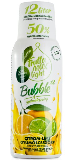Fruttamax koncentrát Lemon-Lime Light sirup 500 ml BEZ CUKRU