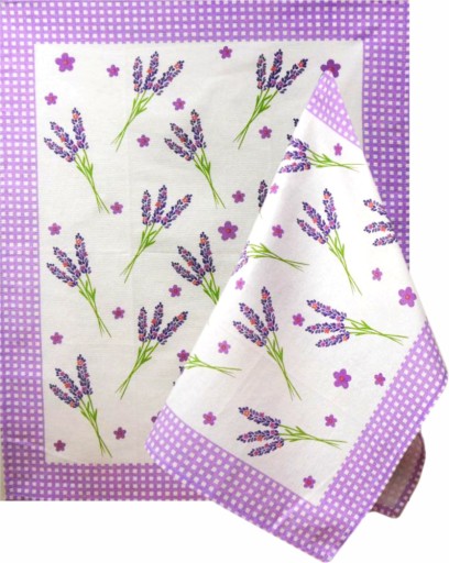 JEDEKA COTTON kuchynská utierka levanduľa