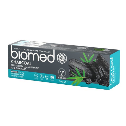 Bieliaca zubná pasta Biomed Charcoal Whitening 100g