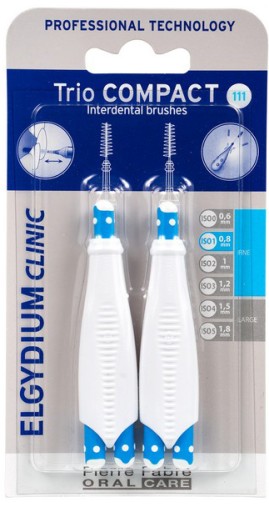 MEDZIZUBNÁ KEFKA ELGYDIUM TRIO COMPACT ISO111