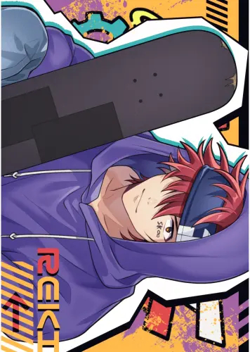 Anime Manga SK8 plagát nekonečna sk8_027 A3