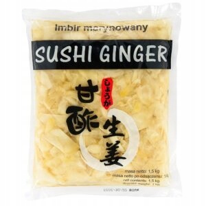 Marinovaný biely zázvor na sushi 1,5kg Asia Kitchen