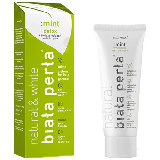 Bieliaca zubná pasta WHITE PEARL Mint