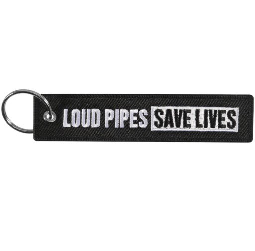 Kľúčenka LOUD PIPES SAVE LIVES prívesok na kľúče