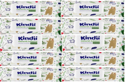 Detské obrúsky Cleanic kindii natural balance