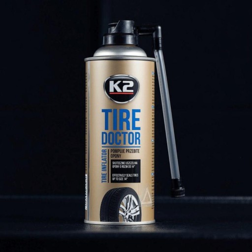 K2 - PNEUMATIKA - NÁHRADNÁ PNEUMATIKA V SPREJU - 400ML