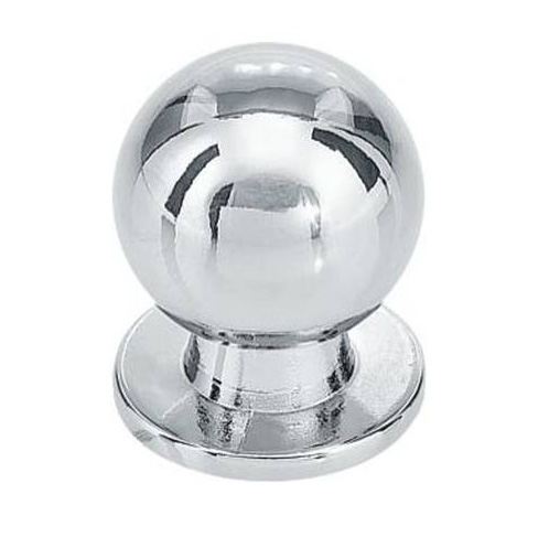 Rukoväť Knob Ball, lesklý chróm - sada 4 ks.