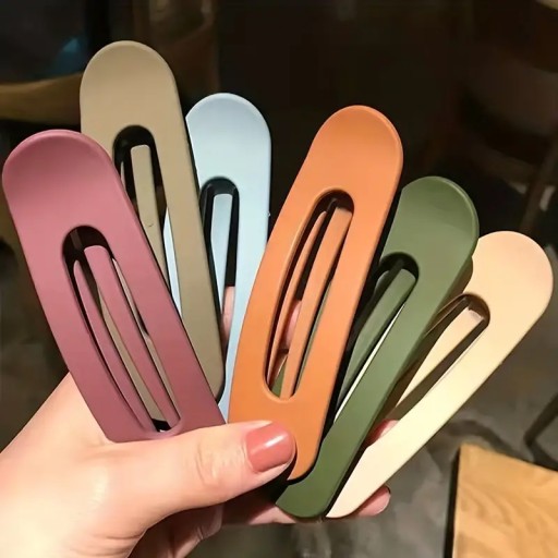 Vlásenka spona čeľusť veľká spona klips MATTE NAVY BLUE