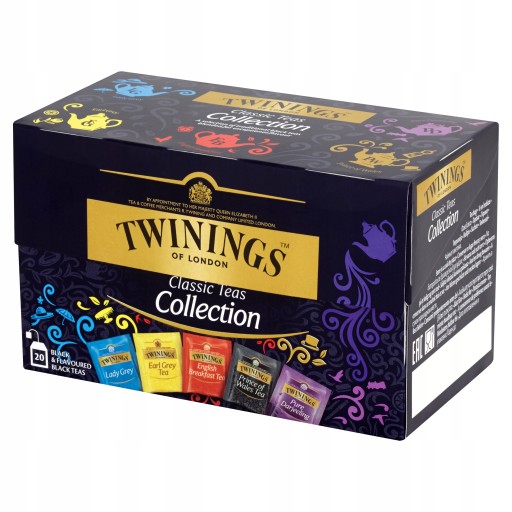 Twinings Black tea kolekcia 20 sáčkov 40 g