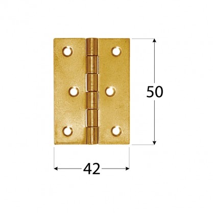 Pletený pánt ZS50 42x50x1mm 5 ks