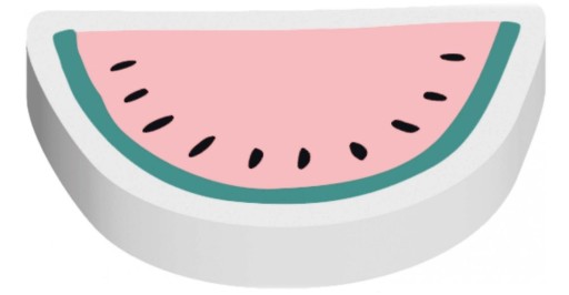 TUTTI FRUTTI ERASER FRUITS INTERPRINT