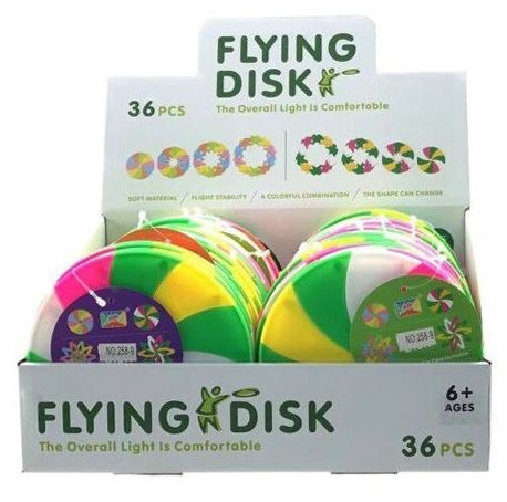 FRISBEE FLYING DISC EXPANDABLE DISC HRA 3408