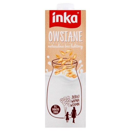 inka ovsený nápoj s vápnikom a vitamínmi 1 l