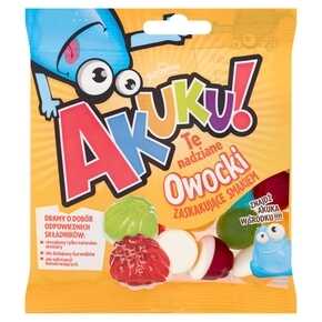 AKUKU ŽELÉ PLNENÉ OVOCIAM 90G