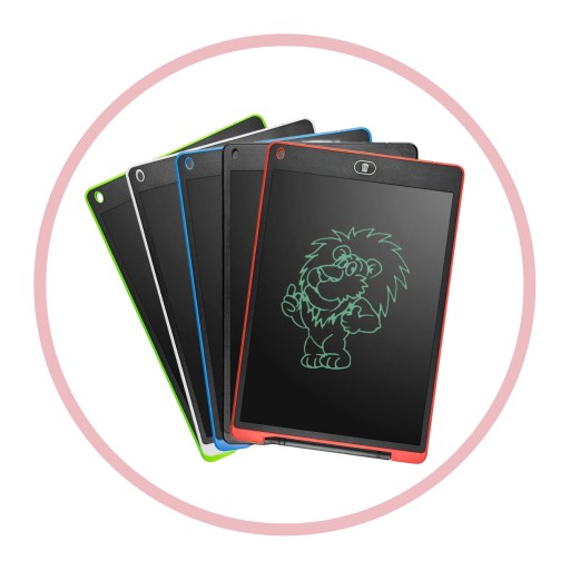 GRAFICKÝ TABLET NA KRESLENIE, MANUÁL, TABUĽKA LCD PRE DETI, DARČEK