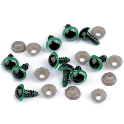 ZELENÉ OČI MASKOTA 10 mm