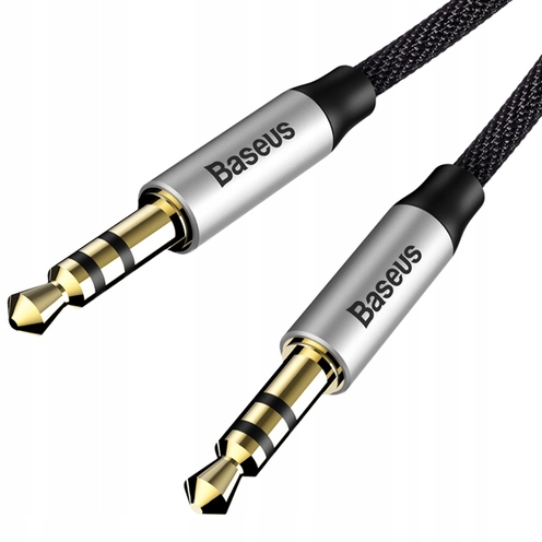 BASEUS AUX KÁBEL MINI KONEKTOR 3,5 MM ZÁSTRČKA AUDIO KÁBEL PRE AUTO 150CM 1,5M