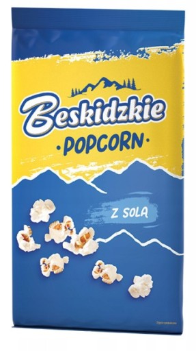 Popcorn solené so soľou do mikrovlnnej rúry Beskidzkie 90 g