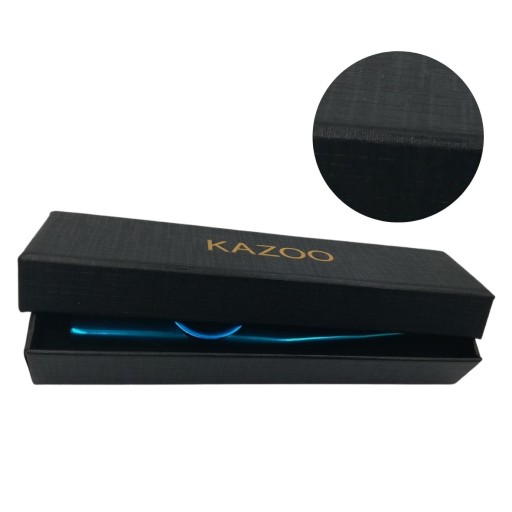 Strieborné Púzdro KAZOO, membrána ZDARMA, kovové - ideálne pre hudobníkov